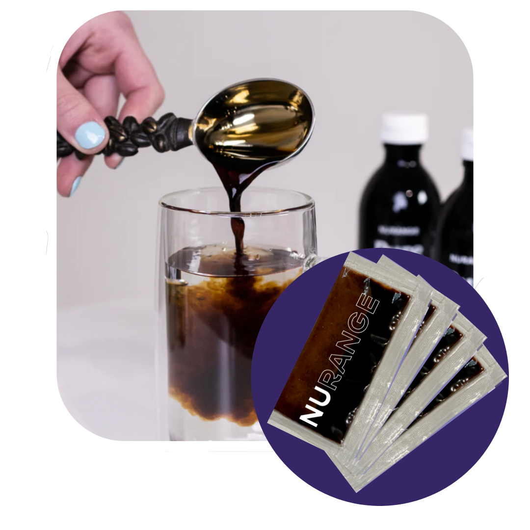 Cold brew concentrate samples